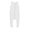 Celoročný spací vak s nohami GREY DOTS/BLACK DOTS, veľkosť S/M, od značky Sleepee M (3-4r)