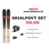 Lyže Volkl Rise 80 + pásy + viazanie (AKCIOVÝ SET) Veľkosť: 170