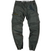 YAKUZA 3854 Cargo nohavice tmavo olivové - 4XL