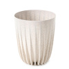 Kinekus Kvetináč, plastový, 30 cm, výška 35,5 cm, MIRA ECO WOOD, krémový