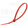 Tracon Electric 170P Viazacia páska 200 x 3,6 mm červená 100 ks