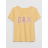 GAP Baby tričko s logom Žltá 2YRS Žltá Žltá