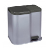 Curver Kôš Curver® DUO BIN 21 lit., strieborný/čierny, na odpad 2211421
