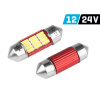 Vision Festoon SV8,5 Canbus 12/24V 12x4014 SMD LED 31mm duobox