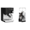 Rancilio Silvia BC, čierna + Eureka Mignon Specialita, NX black