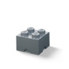 LEGO Úložný box na kocky LEGO, 5,7 l, sivý - Polypropylén - LEGO