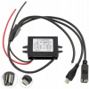 Menič Nabíjačka do auta USB Micro Step Down 5V 5A 12V 24V