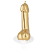 Sviečka zlatý penis 10 cm