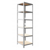 Meets-ecommerce UG Kovový regál 230x60x45, 5-7 políc Farba: Pozink, Počet polic: 6 políc