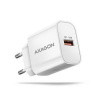 Axagon AXAGON ACU-QC18W, Nabíječka do sítě 18W, 1x port USB-A, QC3.0/AFC/Apple, bílá