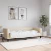 vidaXL Posteľný rám krémový 80x200 cm látka - Krémová - 156062-70565