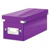 Leitz Krabice na CD Click & Store, Purpurová