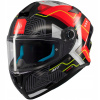 MT HELMETS TARGO S C5 BRIK BLACK RED GLOSS INTEGRÁLNA MOTOCYKLOVÁ PRILBA XL