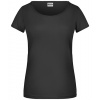 James&Nicholson Dámske tričko JN8001 Black L