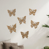drevo zivota Drevená dekorácia Jarní motýliky Rozměry (cm): 11x11, Farebný dekor: Buk