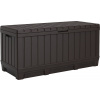 Záhradný úložný box KETER Kentwood 350 L - 128 x 54 x 59 cm - hnedý