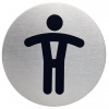 Durable Piktogram WC páni