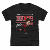 New Jersey Devils Dětské - Jack Hughes Cartoon Black NHL Tričko 14-16 rokov