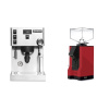 Rancilio Silvia PRO X + Eureka Mignon Silenzio, BL ferrari red