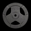 Liatinová váha 20kg, otvor 31mm, tanier s úchytmi, REBEL ACTIVE