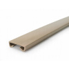 PVC zábradlie STANDARD 40x8 mm béžové 1 m