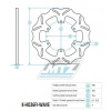 Tsuboss Brzdový kotúč (318/144/6D) - Honda VF250 Twin Magna / 97+NT650 Hawk / 88-90 + NTV650 Revere / 89-98+VF750C Magna / 94-03 + VT750 Shadow / 96-07 +VT1100 Shadow / 92-98