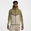 Nike Tech Fleece pánska mikina Olive/Grey/Blk S
