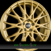 DOTZ FUJI 7,5x18 5x112 ET48.00 gold - gold
