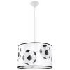 Svietidlá - Závesné svietidlá - LAMPA WISZĄCA ZWIS ABAŻUR DLA DZIECI FOOTBALL (Svietidlá - Závesné svietidlá - LAMPA WISZĄCA ZWIS ABAŻUR DLA DZIECI FOOTBALL)