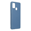 Kryt Forcell SILICONE LITE Case Samsung Galaxy A21S modrý