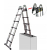 FreeBrop Teleskopický rebrík 3,8 m 2xstab /schody (FreeBrop Teleskopický rebrík 3,8 m 2xstab /schody)