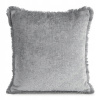 DEKORAČNÁ OBLIEČKA NA VANKÚŠ ADIA 45X45 STRIEBORNÁ