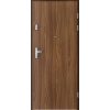 PORTA Doors KWARC I bezpeč. vchodové dvere CPL Orech Modena 1+kovová zárubeň+nerez.prah PD-KWARCI_ORECH_MODENA1