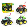 Auto terénne s efektmi 14cm - červená