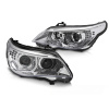 Predné svetlá BMW E60 E61 03-07 3D Angel Eyes Chrome