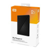 Western Digital WD My Passport 2TB, USB 3.2 Gen1, 256bit AES, blk