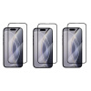 2+1 ZADARMO! 3PACK 3D Ochranné tvrdené sklo - Apple iPhone 15 Pro Max