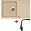 Sinks LINEA 780 XC Sahara + Elka čierna matná G4750XC