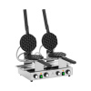 Bublinkový vaflovač - 2 x 1400 W - 50 - 250 °C - časovač: 0 - 5 min - Royal Catering RCWM-2800-B