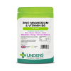 LINDENS Health + Nutrition Zinek, Hořčík & Vitamín B6, 90 tablet