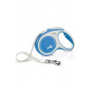 Vodítko FLEXI Comfort M pásik 5m / 25kg modrá NEW