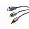 KABEL USB-C TYP C pre 2x RCA CINCH STEREO HQ