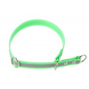 Firedog BioThane obojok Sport Reflect 19 mm 60 cm svetlozelený