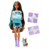 Mattel Brabie JFG72 Party Reveal - Tyrkysová