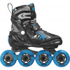 ROCES Inline korčule Moody Tif 82A Čierna/Modrá Veľkosť 36-40