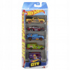 Autíčka Hot Wheels City JBJ75 5-balenie