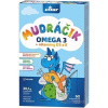 Vitar Mudráčik omega 3 + vitaminy D3 a E s príchuťou tutti-frutti 60 žuvacích kapsúl