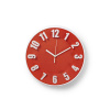 Hodiny analógové NEDIS červené CLWA012PC30RD 30 cm