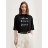 Calvin Klein dámske čierne tričko LV047B827G L