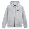 Alpinestars Ageless Chest hoodie - se zipem šedo/černá S
